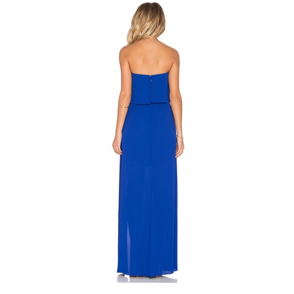 Stunning Bcbg blue felicity gown/dress - worn once - Picture 4 of 7